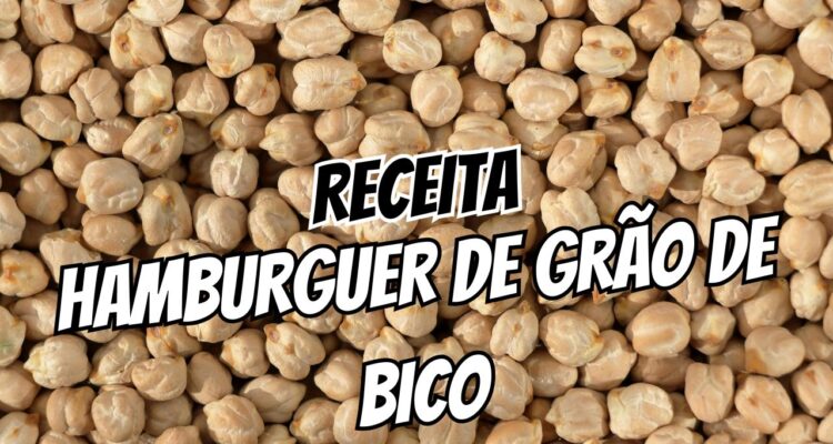 Hambúrguer de Grão-de-Bico Perfeito