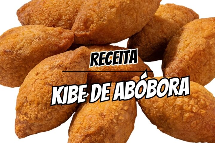 RECEITAS VEGETARIANAS kibe de abóbora